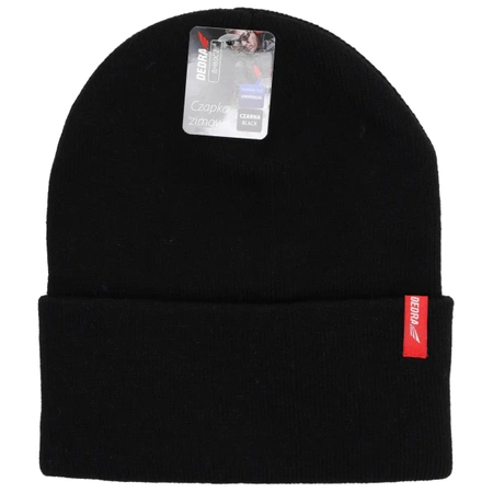 Winter hat DEDRA BH60C2, black color, universal size