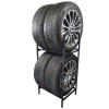 Tyre rack for 4 tyres, vertical tyre rack DEDRA N1511