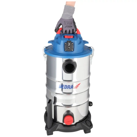 Aspirator uscat/umed DEDRA DED6612, 1400W, recipient de 30 l, țeavă metalică telescopică