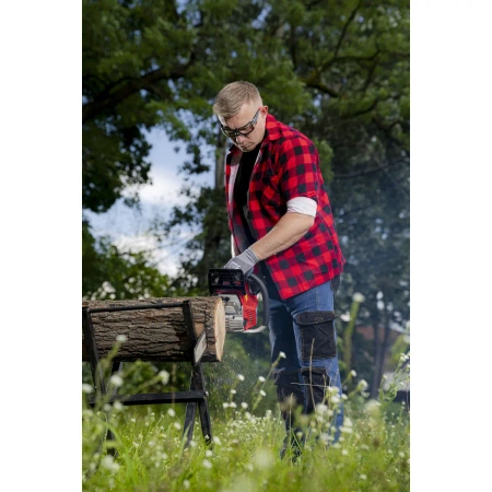 Flannel shirt red size XXXL, 100% cotton