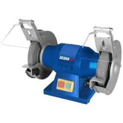 Polizor de banc 150W DEDRA DED7775, cu două discuri, 125x16mm