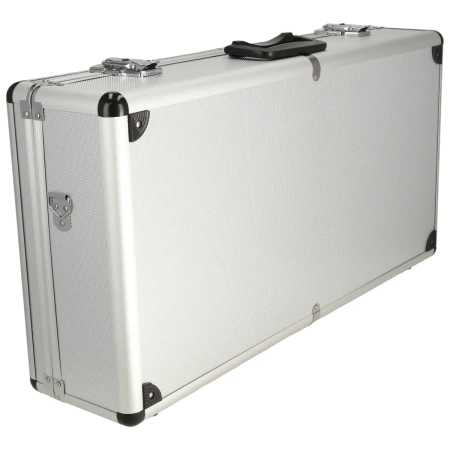 Aluminium tool box 640x320x150 mm silver
