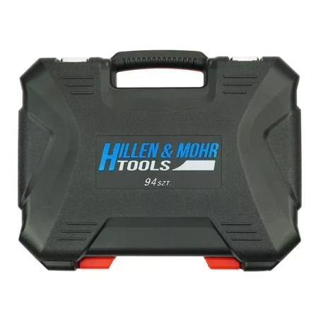 Hillen&Mohr 17K094 CrV большой набор торцевых ключей 94шт. 18x1/2", 13x1/4"