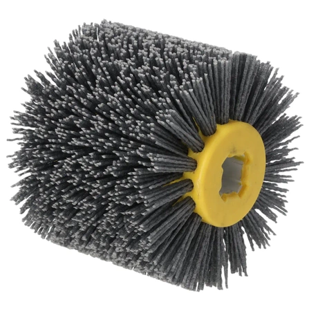 Nylon brush for satin machine 120x100mm, gr 80, DEDRA DED79334