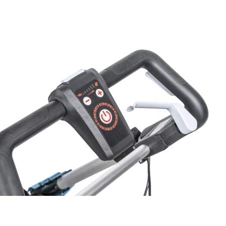 DEDRA SAS+ALL Set: Cordless Lawn Mower 2x18V DEDRA SAS+ALL DED6997X-2A5 + 2x Battery DED7035 and Charger DED7038V