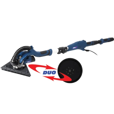 Maşină de slefuit pereti 710W cu cap unghiular si circular