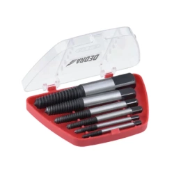 Screw extractors set of 6pcs, DEDRA 06A200