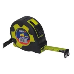 Svinovací metr 5m/19mm MAGNET pouzdro ABS+guma, věšáček