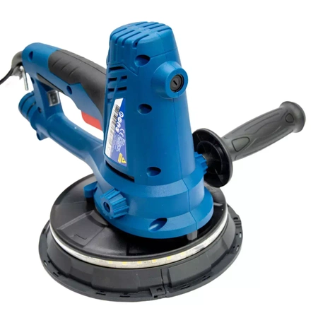 DEDRA DED7764 750W kézi gipszkarton csiszoló, 180mm tárcsával, gipszkartonhoz, porelszívóval