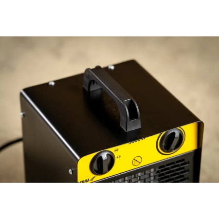 Električni grelnik PTC 3,0 kW, kvadratni, črn DEDRA DED9931C1 keramični grelni element