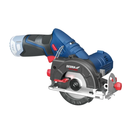 Aku kotoučová pila 85 mm 12V DEDRA MAUS DED7336, kotouč 85x15 mm, 1450 ot./min