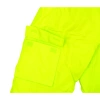 Pantaloni căptuşiți reflectorizanți în mărime XXL, galbeni