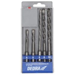 5 pcs masonry drill bits for hammer drills