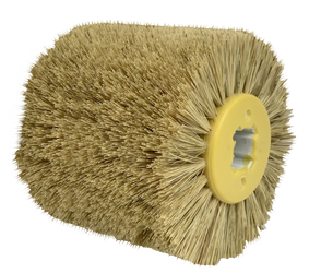 Horsehair brush for satin finishing machine 120x100mm, DEDRA DED79338