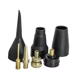 Inflating nozzles set