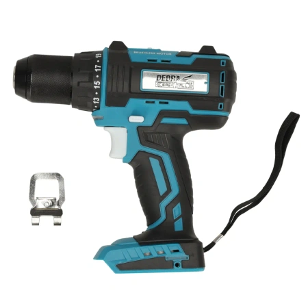 Wiertarko-wkrętarka bezszczotkowa, wkrętarka 18V DEDRA SAS+ALL DED7141 13mm bez udaru, 50Nm