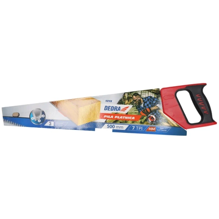 Ručna pila Lisičji rep 500mm, ojačani zubi 7 z/cal