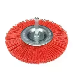 Abrasive brush 100mm with shank