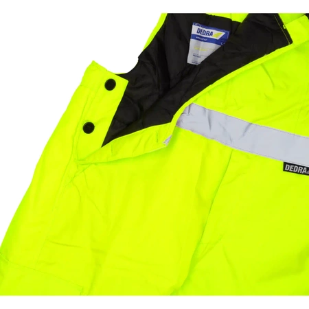 DEDRA BH80SO1-XXXL утеплений комбінезон, розмір XXXL, жовтий