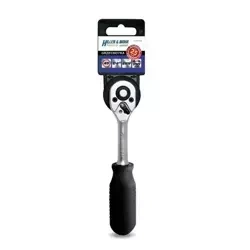 Тріскачка 1/4" Hillen&Mohr 17J110Z 45T, CRV 6140, пряма, однокомпонентна ручка