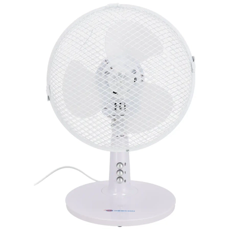 Stolní ventilátor 9", bílý