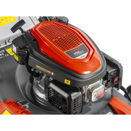 Бензиновая газонокосилка с приводом Garden DEDRA DED8725-53L1, 4,0 кВт, Loncin 196 см³, V200, 53 см, трансмиссия GT