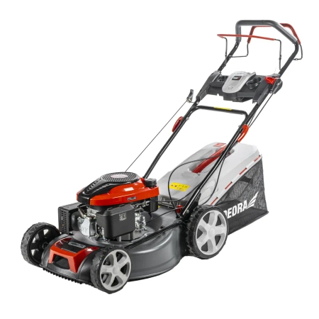 Benzínová kosačka s pohonom a reguláciou rýchlosti kosenia GARDEN DEDRA DED8725-51L, motor LONCIN, 3,5 kW, 196 cm³, prevodovka GT, šírka kosenia 51 cm