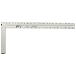 Asztalos derékszög 500x200mm, alumínium
