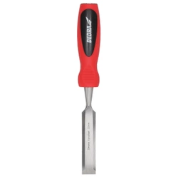 Wood chisel 22mm, CrV steel, bimaterial handle