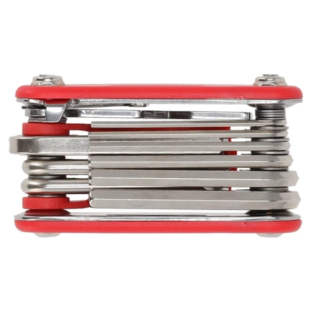 Multitool, bicycle repair kit DEDRA 06F244 set of 15pcs, CRV