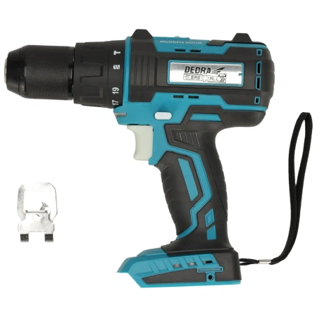 Akumulátorový vŕtací skrutkovač, 18 V, DEDRA SAS+ALL DED7142 50 Nm, 13 mm s funkciou príklepu, bezkartáčový