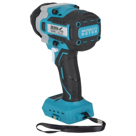 Brezkrtačni akumulatorski udarni ključ 850/1100Nm DEDRA SAS+ALL DED7166, držalo 1/2", 18V