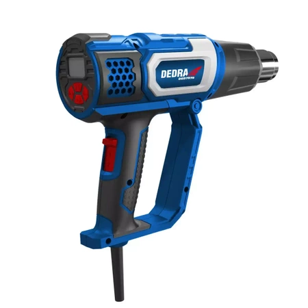 Таннер 2000W с LCD дисплей DEDRA DED7978 4 дюзи, кашон с аксесоари