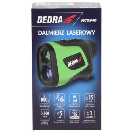 Laserový dálkoměr 1000m, monokulární