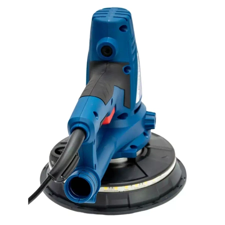 DEDRA DED7764 750W kézi gipszkarton csiszoló, 180mm tárcsával, gipszkartonhoz, porelszívóval