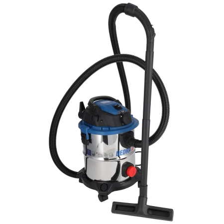 DEDRA DED6597 Industrial Vacuum Cleaner, 1600W, 5-in-1 - gypsum/ash/dry/wet/blower, filter shaking