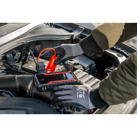 Power-bank s funkcijom pokretanja motora DEDRA DEPP1201, Li-Ion 12000mAh, LCD zaslon