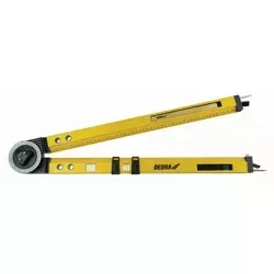 Goniometru reglabil cu nivelă 620 mm, 2 bule