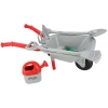 Toy set of a small gardener with a wheelbarrow DEDRA M315.020