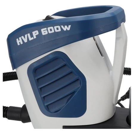 HVLP paint unit for spray painting, DEDRA DED7413 600W, 1L tank, 1.8mm and 2.5mm nozzle