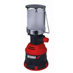 Lampă turistică pe gaz cu aprindere PIEZO, DEDRA 31A005 80W