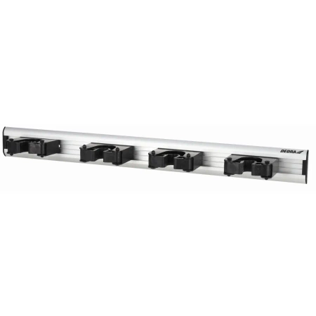 Stenski nosilec za orodje, držalo za orodje DEDRA N1132, 4 držala, aluminijast