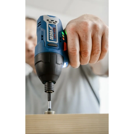 Akumulátorový rázový skrutkovač 12V DEDRA MAUS DED7333, 120Nm, 2700 RPM