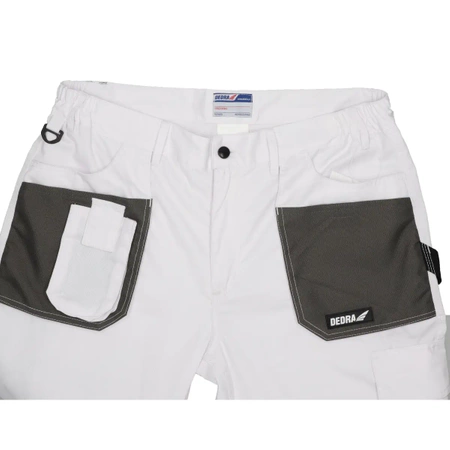 Apsauginės kelnės, dydis XL/56, baltas, tankumas 190g/m6