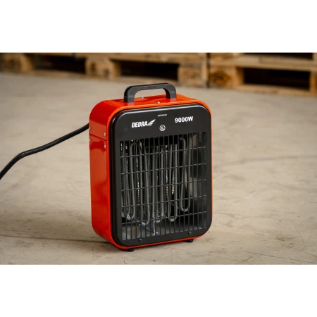 Nagrzewnica elektryczna 9kW, 400V, slim DEDRA DED9924B