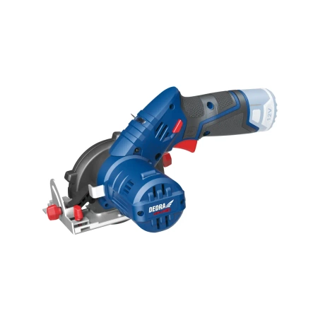 Fierăstrău circular cu acumulator 85 mm 12V DEDRA MAUS DED7336, disc 85x15 mm, 1450 RPM