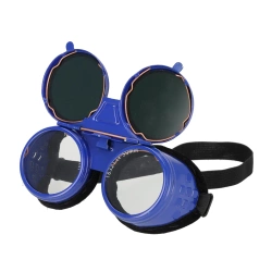 Ochelari de sudură metalici DEDRA DES021, filtre ⌀ 50 mm