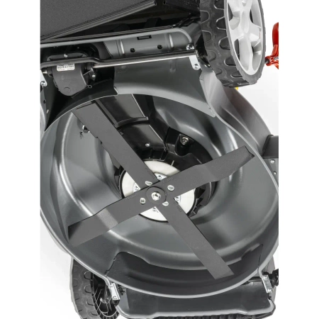 Benzīna zāles pļāvējs ar piedziņu 3,6 kW, 53 cm GARDEN DEDRA DED8725Q-53L, 196cc, ātruma regulēšana, 2 asmeņi, Loncin dzinējs