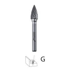 DEDRA 07F661 smailus frezas G10x20 mm, kotas 6 mm