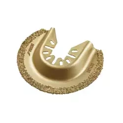 Semicircular blade for ceramics